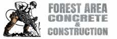 Forest Area Concrete & Construction Main site logo