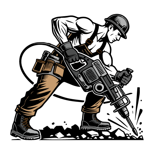Forest Area Concrete & Construction site icon
